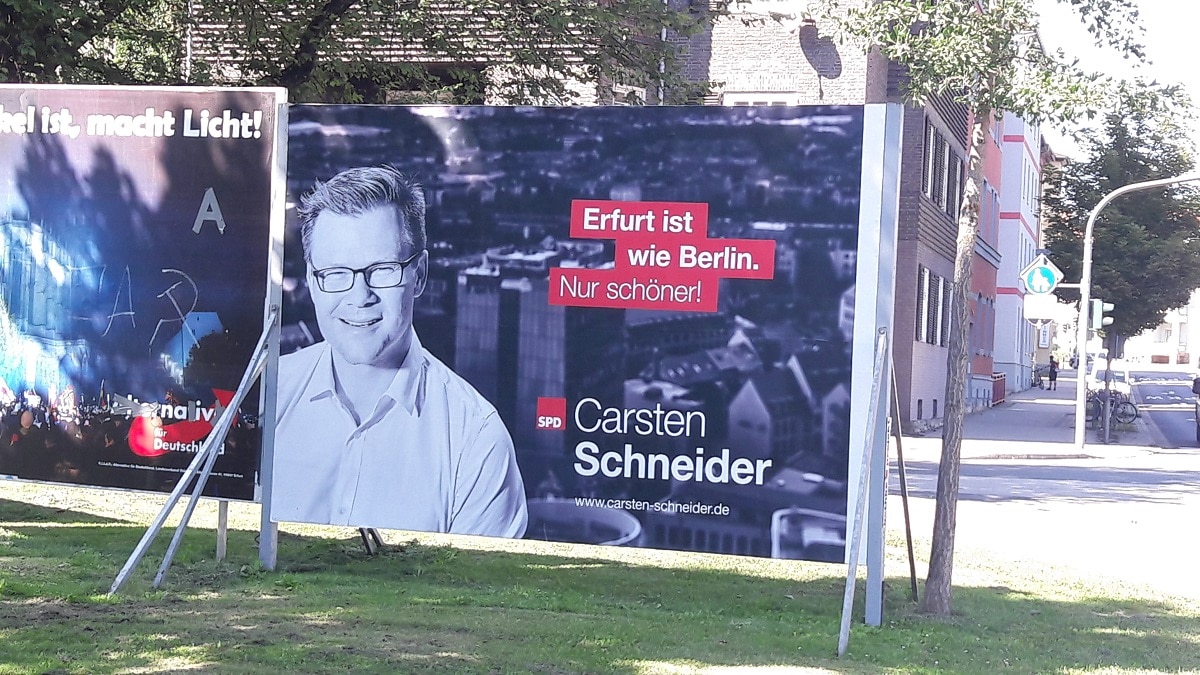 wahlplakat carsten schneider