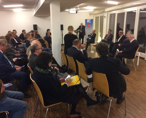 Managerkreis Friedrich-Ebert-Stiftung: Uwe Hitschfeld und Holger Tschense moderieren „Mitteldeutschland im Fokus“ mit Martin Dulig, Wolfgang Tiefensee und Prof. Dr. Armin Willingmann