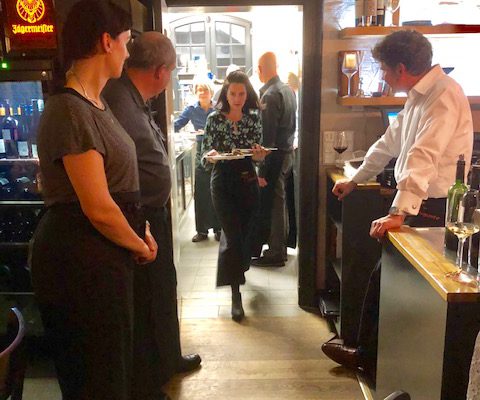 Benefizessen für Stiftung Hospiz Villa Auguste mit Büro Hitschfeld im Restaurant Münsters