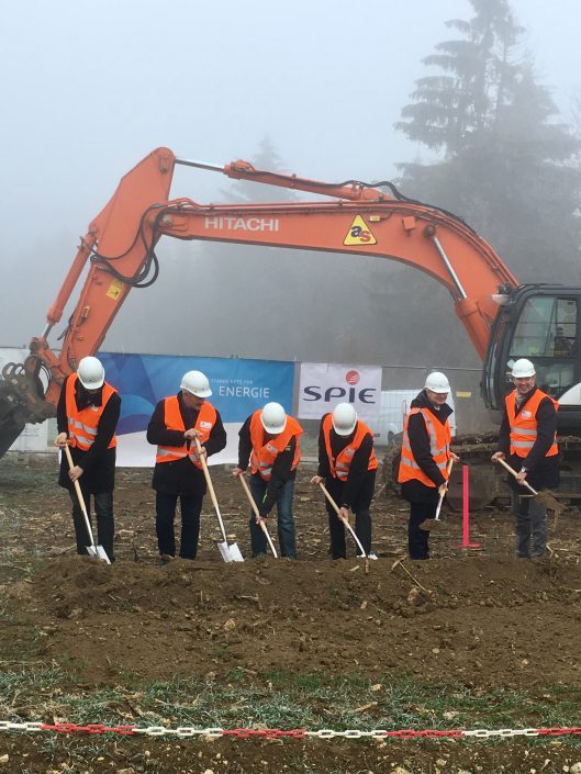 Erster Spatenstich beim Amprion Projekt Reutlingen-Herbertingen mit Büro Hitschfeld Netzausbau: Erster Spatenstich beim Amprion Projekt Reutlingen-Herbertingen mit Büro Hitschfeld