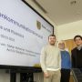 Katharina Hitschfeld, Bernhard Böhm und Leonard Landau beim Workshop mit der Leipziger Stadtverwaltung zum Auenkommunikationskonzept