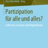 Neu bei Springer VS: Partizipation für alle und alles?