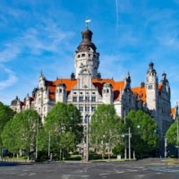Neues Rathaus in Leipzig