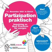 Flyer zur Tagung "Partizipation praktisch"